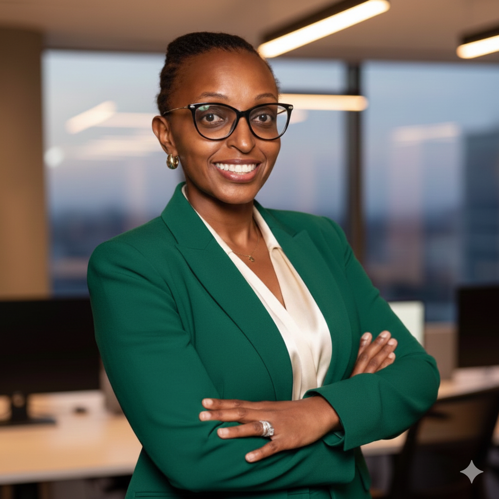 Portrait of Jennifer Ngure, MSHI, PMP, RN, NI-BC